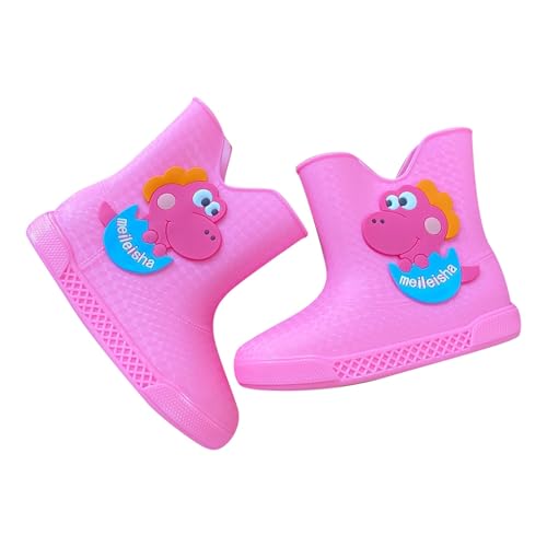 Halbhohe Gummistiefel Kinder Mädchen Jungen Cartoon - Kinderstiefel Regenschuhe Leicht Weich Thermo Regenstiefel Halbschaft Regen Wasserdichte Outdoor Rutschfest Halbhoch Unisex von Generic