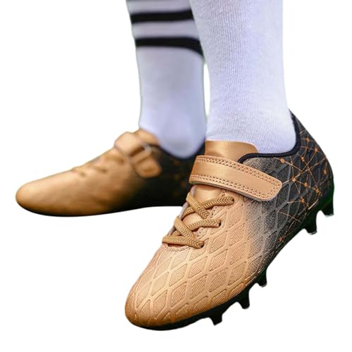 Hallenturnschuhe Jungen, Atmungsaktive Sportschuhe Jungen Weiches Hallenturnschuhe Soft Sneaker Outdoor Turnschuhe Classic Sneakers Stretch Fußballschuhe Leicht Wanderschuhe Bequem Laufschuhe von Generic