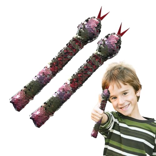 Halloween-Armbänder, Schlangenohrfeige, Schlangen-Armbänder, Pailletten-Schlangen-Armbänder, tragbare Halloween-Armbänder für Kinder, Mädchen, Familie von Generic