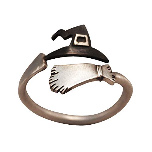 Halloween-Fingerschmuck, niedlicher Cosplay-Ring, offene Party-Hexenringe, Nagelhautringe, Schmuck, mehrfarbig, Einheitsgröße von Generic