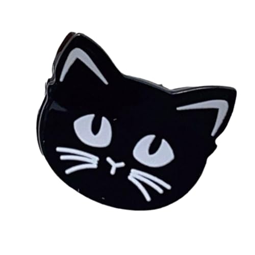 Halloween-Haarklammer, Halloween-Haarspangen für Damen | Kleine Katzenkürbis-Haarspange | Einzigartige Haarspangen für Mädchen, Haarnadel-Haar-Accessoires von Generic