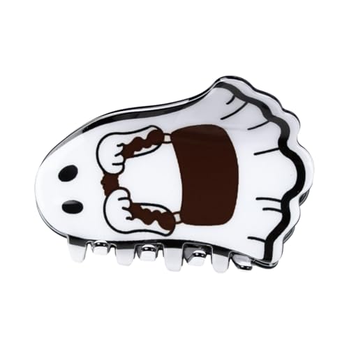 Halloween Haarspange Geister-Haarspange | Haarkrabbe - Pferdeschwanz-Clip Lustig Dekorativ Starker Halt für Frauen Mädchen Kinder Teenager Adul Halloween Haarspange Geister-Haarspange | Haarkrabbe - Pferdeschwanz-Clip Lustig Dekorativ Starker Halt für Frauen Mädchen Kinder Teenager Adul von Generic