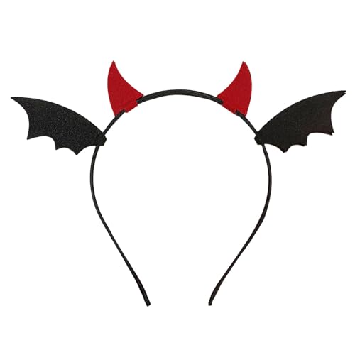 Halloween Kopfschmuck Kürbis Kopfschmuck Urlaub Kopfschmuck Cosplay Kopfschmuck Halloween Party Kopfschmuck SCg199 (RD1, One Size) von Generic