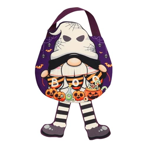 Halloween Treat Bags, Reusable Trick Or Treat Bags, Halloween for Kids, Non-Woven Fabric Portable Snack Tote for Toy Candy Event Organizers Haunted House Retail Store School Events von Generic