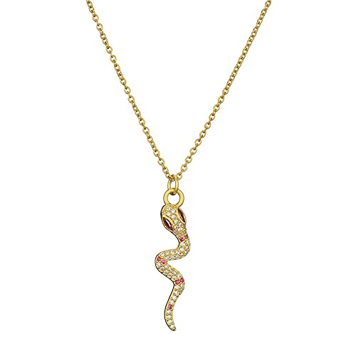 Halskette Kette Halskette Für Frauen Mode Größes Auge Schlange Anhänger Halskette Für Frauen Mädchen Gold Farbe Edelstahl Kette Halskette Hochzeitsgeschenk 20268 Halskette Kette Halskette Für Frauen Mode Größes Auge Schlange Anhänger Halskette Für Frauen Mädchen Gold Farbe Edelstahl Kette Halskette Hochzeitsgeschenk 20268 von Generic