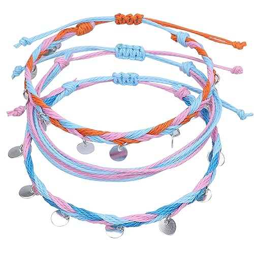 Halskette für Kleid, geflochten, Strand, Boho-Fußkettchen, niedlicher Freundschaftsfußschmuck für Damen, Teenager, Mädchen, elektrische Uhr für Herren, D, Einheitsgröße Halskette für Kleid, geflochten, Strand, Boho-Fußkettchen, niedlicher Freundschaftsfußschmuck für Damen, Teenager, Mädchen, elektrische Uhr für Herren, D, Einheitsgröße von Generic