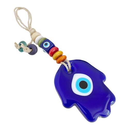 Halskette mit blauem Auge für Damen – Anhänger mit blauem Auge, Schmuck, Anhänger aus der Schmucksammlung für Jugendliche, leichte Halskette mit Design, perfekt für ein Jubiläum von Generic