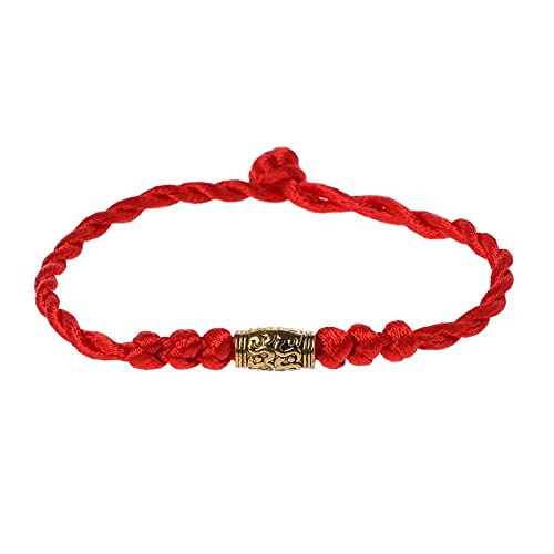 Handgefertigter chinesischer Feng Shui Glücksbringer Kabbala rot Kette Armbänder tibetischer Schmuck von Generic