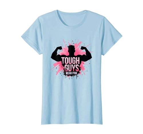 Harte Jungs tragen Rosa T-Shirt, Damen, Himmelblau, XS von Generic