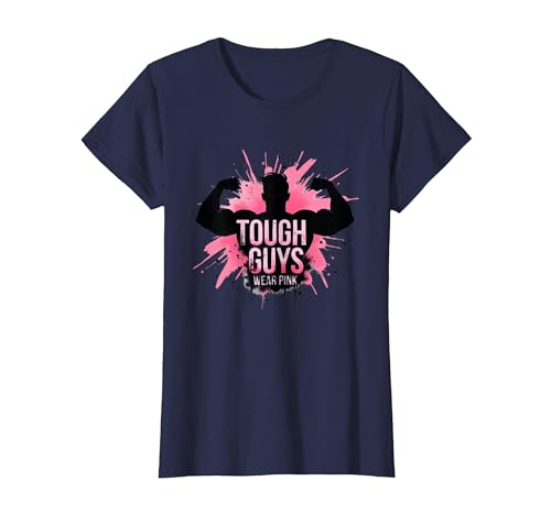 Harte Jungs tragen Rosa T-Shirt, Damen, Marineblau, XS von Generic