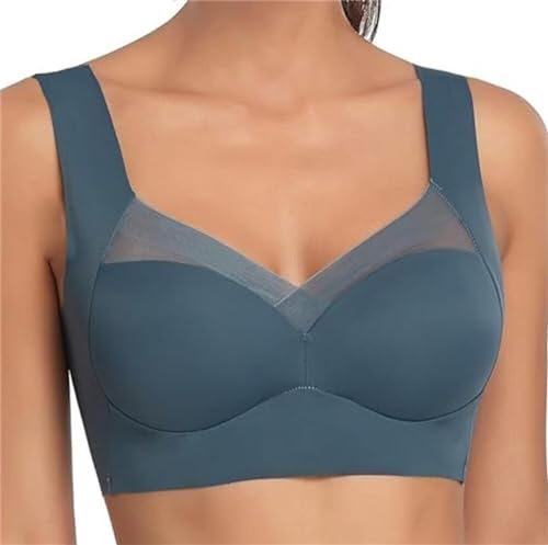 Hatme Haltungskorrektur BH, Wmbra Original, Comfy Rücken BH Damen (DE/NL/SE/PL, Alphanumerisch, 4XL, Regular, Regular, Dunkelblau) von Generic