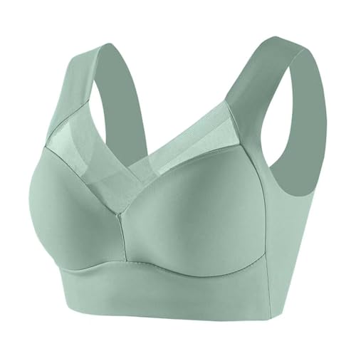 Hatme Haltungskorrektur BH, Wmbra BH Original, Comfy Haltungskorrektur Rücken BH Damen Comfy Bra Sexy Bralette Bequemer Minimizer BH Seamless Crop Tops Klassischer BH Ultrakomfortable Bra Top von Generic