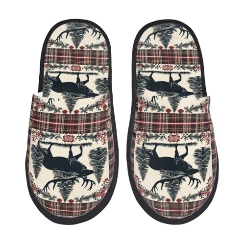 Hausschuhe Baseball-Spitzenstichmalerei Flauschiges Slippers Bequeme Baumwolle Pantoffeln Für Drinnen Draußen Weihnachten L von Generic