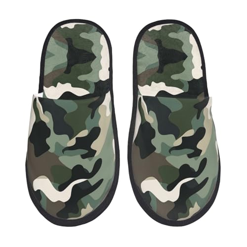 Hausschuhe Buntes Liebesherzmuster Scuff Slippers Luxuriös Pantoffeln Für Weihnachten Den Alltag Winter L von Generic