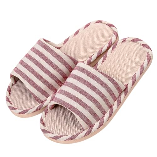 Hausschuhe Damen Für Winter Warm Antirutsch Unisex Slippers Memory Foam Plüsch Gästepantoffeln Baumwolle Indoor Pantoffeln Hauspantoffeln von Generic