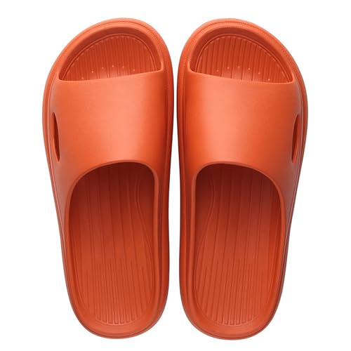 Hausschuhe Damen Herren, Damen Schlappen Super Weich rutschfest Badeschuhe Hausschuhe Damen Sommer Garten Badelatschen Flip Flops Hausschuhe Damen Herren, Damen Schlappen Super Weich rutschfest Badeschuhe Hausschuhe Damen Sommer Garten Badelatschen Flip Flops von Generic