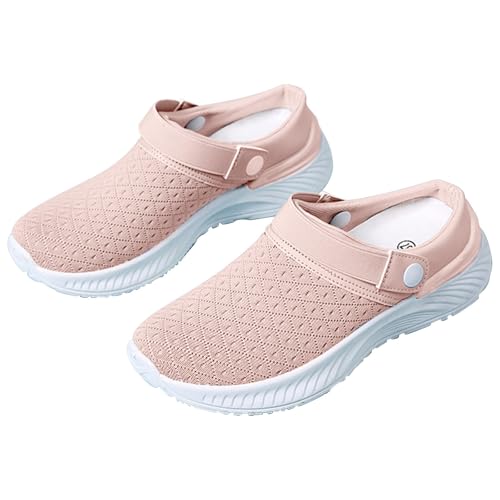 Hausschuhe Damen Herren Orthopädische Schuhe Air Cushion Slip-On Clogs Unisex Pantoletten Diabetiker Freizeit Mesh Walkingschuhe Atmungsaktiv Sandals Gesundheitsschuhe Sommer Outdoor Hausschuhe Damen Herren Orthopädische Schuhe Air Cushion Slip-On Clogs Unisex Pantoletten Diabetiker Freizeit Mesh Walkingschuhe Atmungsaktiv Sandals Gesundheitsschuhe Sommer Outdoor von Generic