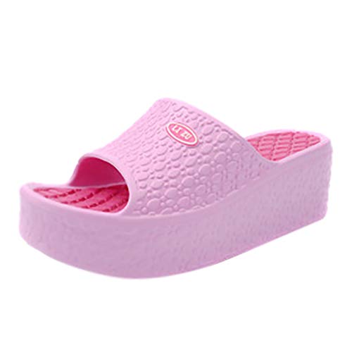 Hausschuhe Damen flip Flops Sommer schwarz Espadrilles flach rutschfeste weiche Unterseite modische Sandalen Strand Reisen Trekking von Generic
