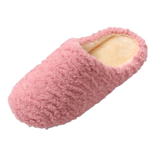 Hausschuhe Für Damen Herren Bequeme Plüsch Warme Pantoffeln Lammfell Kunstfell Flauschigen Leichte Offene Warm Mit Fell Gefüttert Hausschuhe, Casual Plüschhausschuhe Winterschuhe Hausschuhe Für Damen Herren Bequeme Plüsch Warme Pantoffeln Lammfell Kunstfell Flauschigen Leichte Offene Warm Mit Fell Gefüttert Hausschuhe, Casual Plüschhausschuhe Winterschuhe von Generic