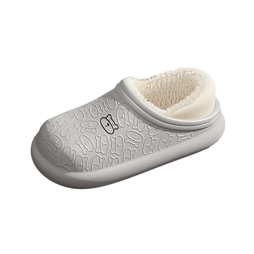 Hausschuhe Für Damen Herren Bettschuhe Weiche Stoppersocken Frauen Bequeme Warme Schlappen Offene Warm Mit Fell Gefüttert Hausschuhe, Kuschelig Fluffy Slippers Indoor Outdoor Hausschuhe Für Damen Herren Bettschuhe Weiche Stoppersocken Frauen Bequeme Warme Schlappen Offene Warm Mit Fell Gefüttert Hausschuhe, Kuschelig Fluffy Slippers Indoor Outdoor von Generic