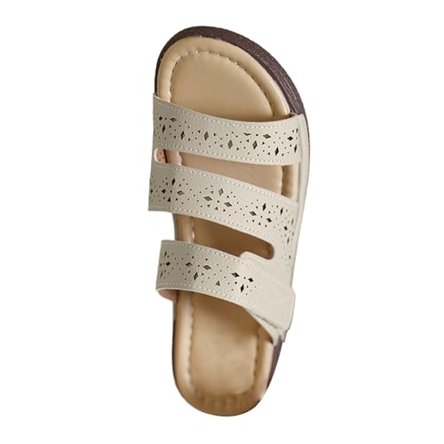 Hausschuhe Größe 50 Slipper Mit Absatz Ausgehöhlt Klettverschluss Hausschuhe Breite Füße Bequeme Verstellbare Dicker Schlappen Weichen Sohlen Atmungsaktive rutschfeste Flip Flops Hausschuhe Größe 50 Slipper Mit Absatz Ausgehöhlt Klettverschluss Hausschuhe Breite Füße Bequeme Verstellbare Dicker Schlappen Weichen Sohlen Atmungsaktive rutschfeste Flip Flops von Generic