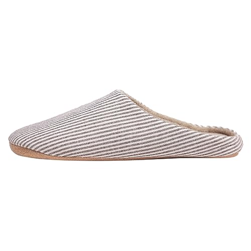 Hausschuhe Herren, Plüsch Pantoffeln Warme Filzpantoffeln Filz Winter Memory Foam Slippers Kuschel Winterhausschuhe Filzhausschuhe Kuschelige Modern Schuhe Feste Sohle Hüttenschuhe von Generic