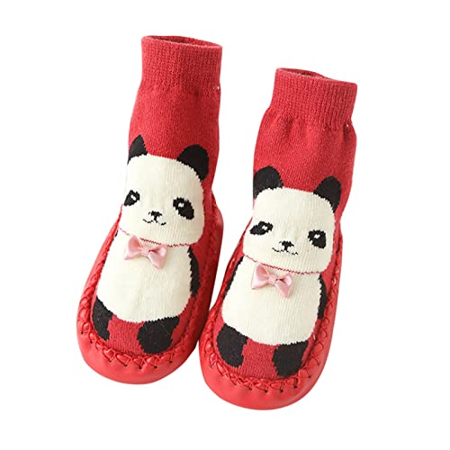 Hausschuhe Kinder Mädchen Plüsch- slippers Winter Pantoffeln Kleinkind Wärme Kuschelschuhe Rutschfester Winterschuhe Kindergarten Fleeceschuhe Flauschig Thermoschuhe Süße kinderschuhe von Generic