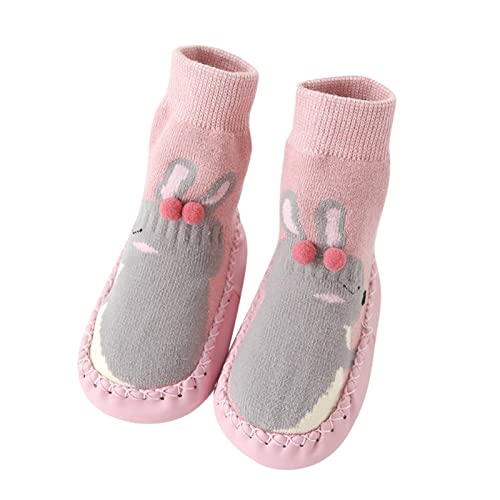 Hausschuhe Kinder Mädchen Plüsch- slippers Winter Pantoffeln Kleinkind Wärme Kuschelschuhe Rutschfester Winterschuhe Kindergarten Fleeceschuhe Flauschig Thermoschuhe Süße kinderschuhe von Generic