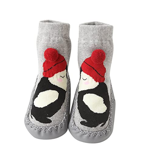 Hausschuhe Kinder Mädchen Plüsch- slippers Winter Pantoffeln Kleinkind Wärme Kuschelschuhe Rutschfester Winterschuhe Kindergarten Fleeceschuhe Flauschig Thermoschuhe Süße kinderschuhe von Generic