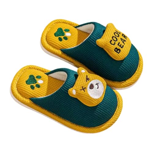 Hausschuhe Mädchen Cartoon Lamm Tiger Baumwolleschuhe Winter Wärme Indoor Outdoor Pantoffeln Gemütliche Flauschige Weiche Kinderhausschuhe Bequeme Slippers von Generic