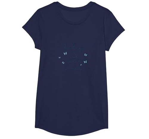 Heilung ist Nicht linear: Eine inspirierende Schmetterlingsreise T-Shirt, Girls, Marineblau, XS Heilung ist Nicht linear: Eine inspirierende Schmetterlingsreise T-Shirt, Girls, Marineblau, XS von Generic