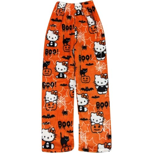 𝐇𝐞𝐥𝐥𝐨 𝐊ἰ𝐭𝐭𝐲 Pyjama Hose kinder,Schlafhose Pyjamahose Lang Flanell Weich Kawaii Anime Winter Warm und Bequem Schlafanzughose Casual Pyjamas Schlafanzughose für Junge Mädchen 𝐇𝐞𝐥𝐥𝐨 𝐊ἰ𝐭𝐭𝐲 Pyjama Hose kinder,Schlafhose Pyjamahose Lang Flanell Weich Kawaii Anime Winter Warm und Bequem Schlafanzughose Casual Pyjamas Schlafanzughose für Junge Mädchen von Generic