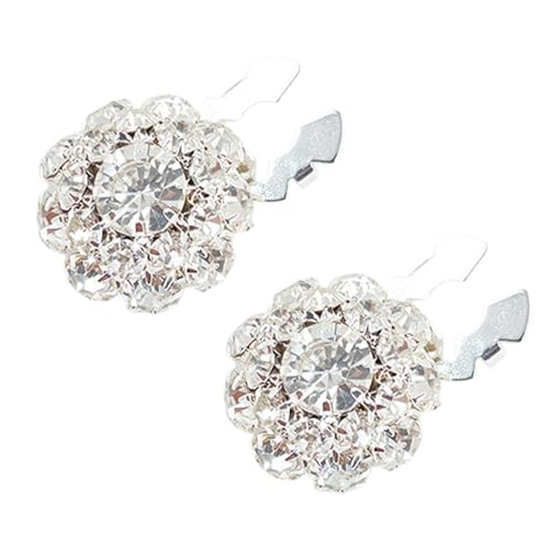 Hemd-Knopfabdeckungen, Hemd-Manschettenknöpfe mit glitzernden Strasssteinen | 2 Knöpfe für Hemdärmel, dekorative Knöpfe für Kleidung, Kleider, Pullover und Schuhe, riferimento alla descrizione von Generic