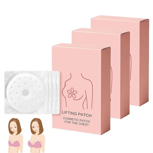 Herbionyx Lifting Patch, Breast Enhancement Patches for Firming & Lifting, Collagen & Keratopeptide Protein Bust Enlargement Mask, Promotes Bust Growth (3Box) von Generic
