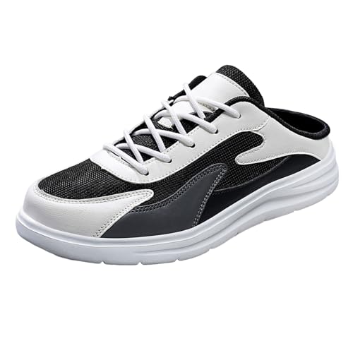 Herbst Schuhe Herren Mesh, Sneaker Herren Leichtgewichts Slip On, Low Bequeme Sportschuhe Leicht Weiche Sohle Turnschuhe Outdoor Breathable Laufschuhe Atmungsaktiv Wanderschuhe Sport Shoes for Men von Generic