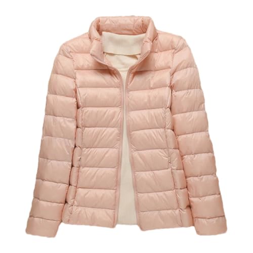 Herbst Und Winter Leichte Daunenjacke Damen Kapuze Kurze Dünne Leichte Schlanke Jacke Gelbe Daunenjacke light pnnrk stand M von Generic
