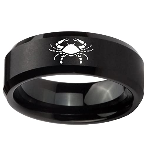 Herren 12 Konstellation Ring Edelstahl Sternzeichen Ring Schmuck Geburtstag von Generic