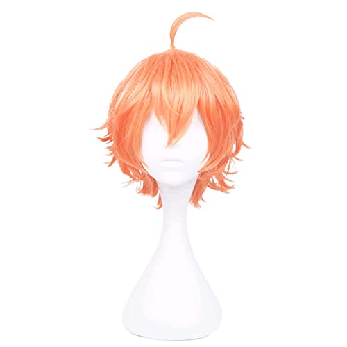 Herren Anime Cosplay Perücken Für Eddie Orange Kurze Kostüm Perücke Synthetisches Haar Für Halloween Party Herren Anime Cosplay Perücken Für Eddie Orange Kurze Kostüm Perücke Synthetisches Haar Für Halloween Party von Generic