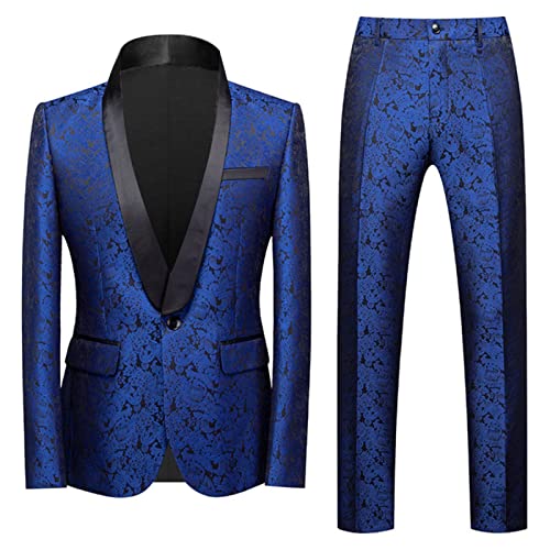 Herren Anzug Casual Slim Fit Anzüge Weste Hose Knopf Smoking Eine Knöpfe Smoking Modern Herrenanzug Strand Hochzeit Casual Modern Formal Sakko Hochzeitsanzug von Generic