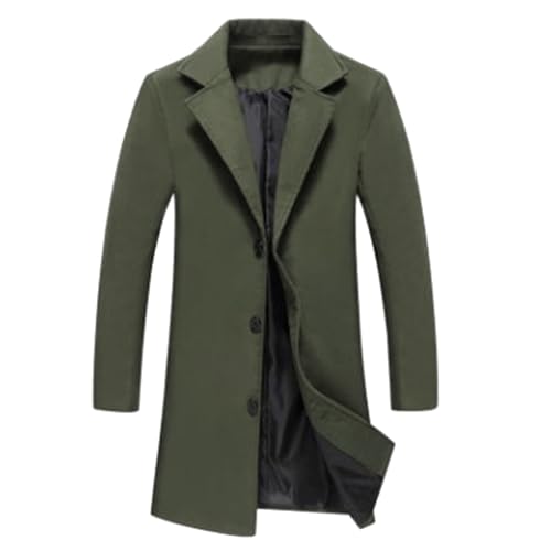 Herren Anzugsakko Lang Mantel Winter Sakko Sportlich Freizeit Blazer Regular Fit Männer Wintermantel Leicht Elegant Jacket Jacke Herren Anzugsakko Lang Mantel Winter Sakko Sportlich Freizeit Blazer Regular Fit Männer Wintermantel Leicht Elegant Jacket Jacke von Generic