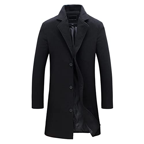 Herren Anzugsakko Lang Mantel Herren Winter Sakko Sportlich Freizeit Blazer Regular Fit Männer Wintermantel Leicht Herren Sakko Sportlich Elegant Freizeit Jacket Herren Jacke Herren Anzugsakko Lang Mantel Herren Winter Sakko Sportlich Freizeit Blazer Regular Fit Männer Wintermantel Leicht Herren Sakko Sportlich Elegant Freizeit Jacket Herren Jacke von Generic