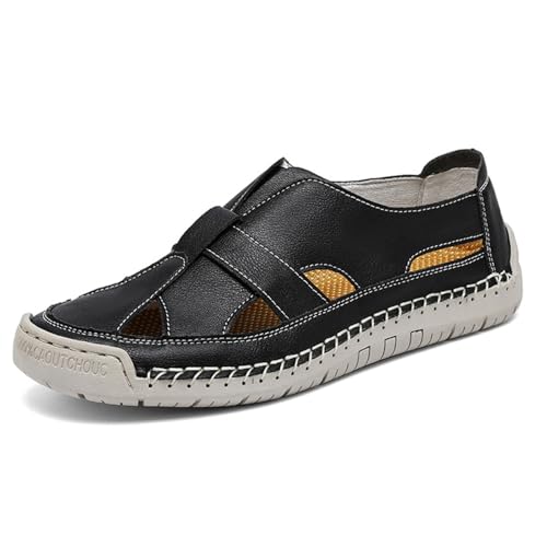 Herren Bequeme Atmungsaktive Outdoor Casual Sport Sandalen Für Walking Wandern Strand Herren Schuhe Breite Füße Food Locker 11 Herren Schuhe von Generic