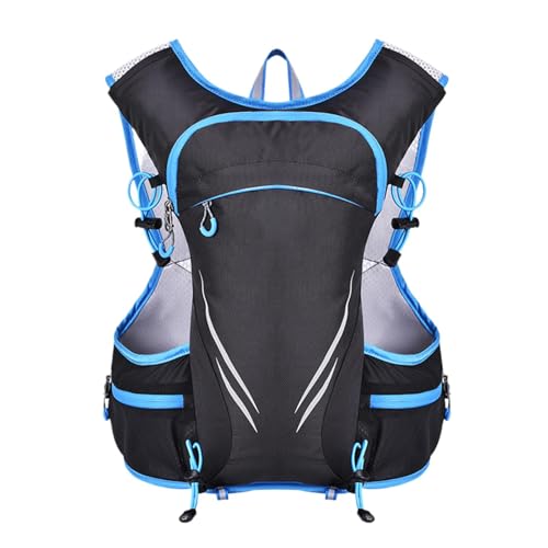 Herren-Brustweste – atmungsaktive Westentasche, müheloses Reisen für Damen | Weste mit großem Fassungsvermögen und reflektierendem Sicherheitsstreifen, Outdoor-Sport-Brusttasche für Männer und Frauen, von Generic