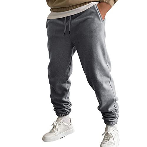 Herren Cargo Sweatpants Sporthose Jogginghose Jogger Trainingshose Männer Haremshose Streetwear Outdoor Komfort Männliche Lose Jogger Sporthose von Generic