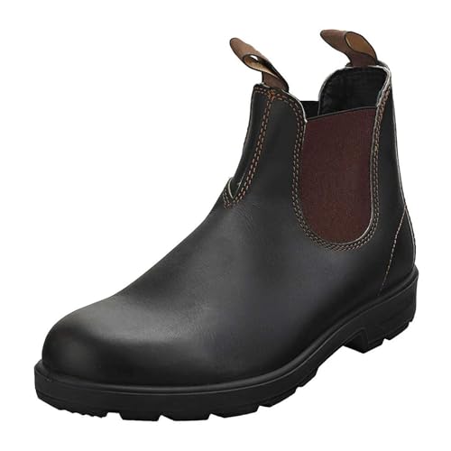 Herren Chelsea Boot | Casual & Dress Herren Dress Boots | Bequeme Stiefel Für Männer | Chelsea Boots Für Männer,Black and brown,42.5 EU von Generic