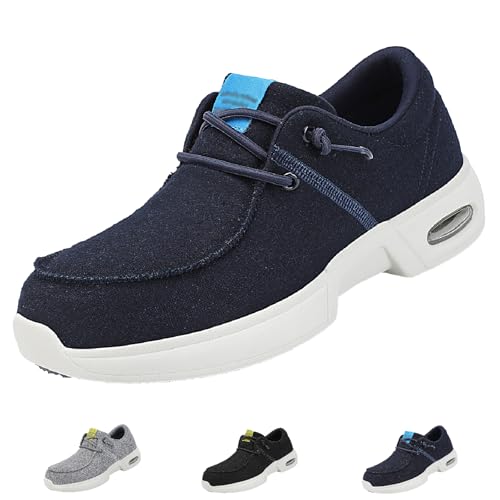 Herren Damen Extra Weit Diabetiker Schuhe mit Verstellbare Gesundheitsschuhe Bequemert Hausschuhe für Senioren Ödem Geschwollene Füße von Generic