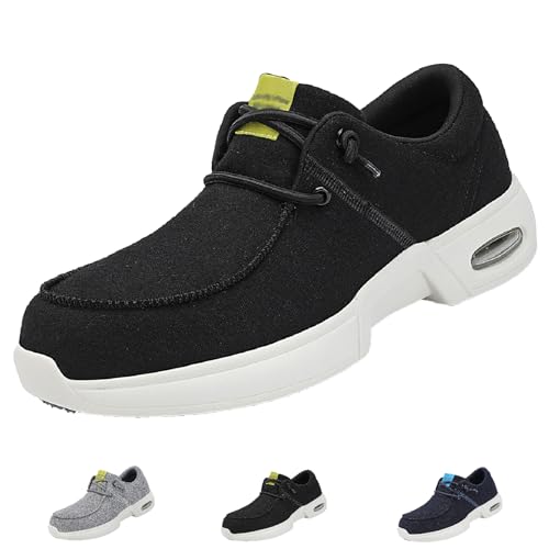 Herren Damen Extra Weit Diabetiker Schuhe mit Verstellbare Gesundheitsschuhe Bequemert Hausschuhe für Senioren Ödem Geschwollene Füße von Generic