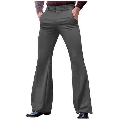 Herren Flared RetroAnzughose Herren Schlaghose 60er 70er Glockenhose Herren Vintage Weites Bein Karneval Disco Hosen Solid Einfach Business Hose Modisch Einfach Schlaghose Herren Disco Outfit Herren Herren Flared RetroAnzughose Herren Schlaghose 60er 70er Glockenhose Herren Vintage Weites Bein Karneval Disco Hosen Solid Einfach Business Hose Modisch Einfach Schlaghose Herren Disco Outfit Herren von Generic