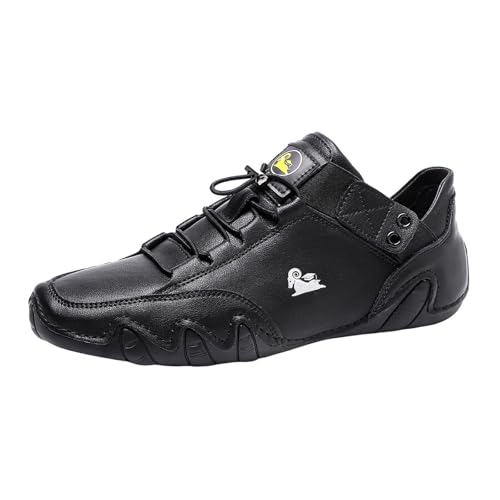 Herren Freizeitschuhe Leichtgewicht Outdoor Schuhe Gemütlich Trainers Sneakers Wanderschuhe Leders Laufschuhe Atmungsaktive Chukka-Stiefel for Herren Größe 37-47 von Generic