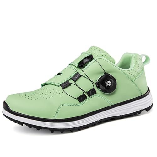 Herren Golfschuhe Bequeme rutschfeste Freizeitsportschuhe Zum Golfen Gehen Leichte Fitness-Turnschuhe,Grün,46 EU Herren Golfschuhe Bequeme rutschfeste Freizeitsportschuhe Zum Golfen Gehen Leichte Fitness-Turnschuhe,Grün,46 EU von Generic